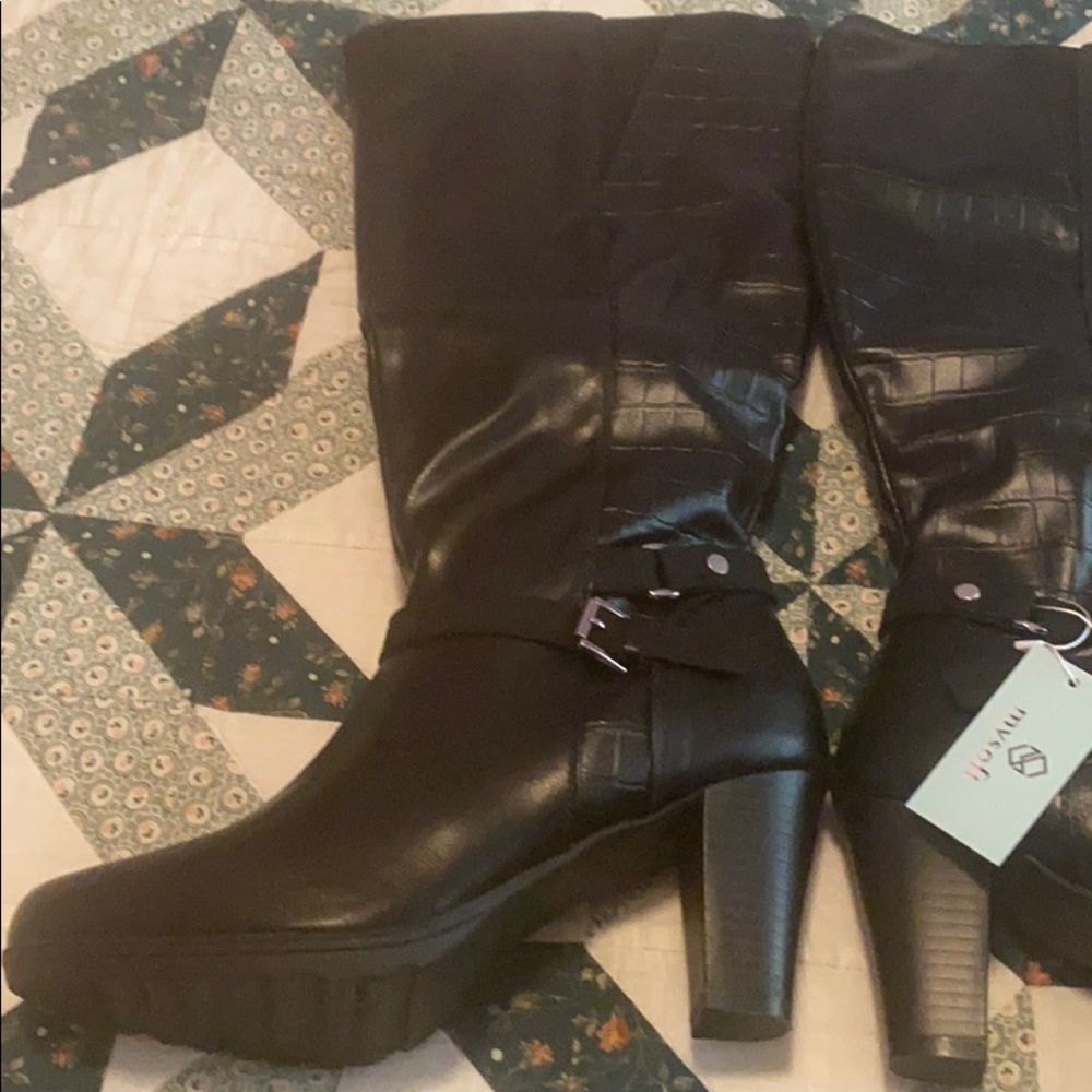 Brand new wide calf boots